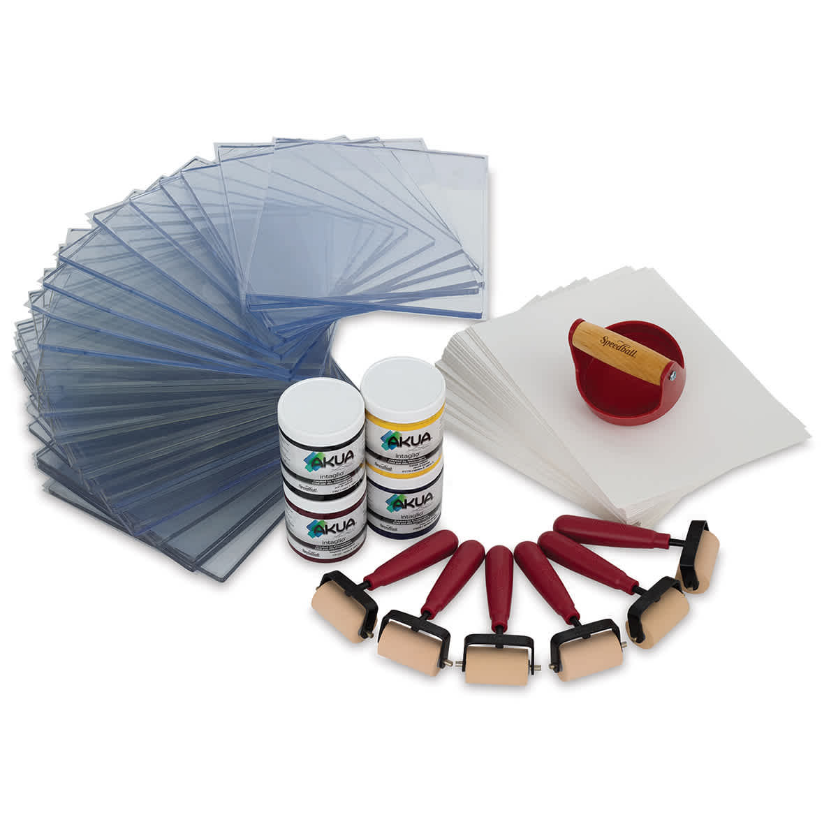 Akua Gel Printing Kit - Class Pack, 8" x 10" Akua Gel Printing Kit - Class Pack, 8" x 10"