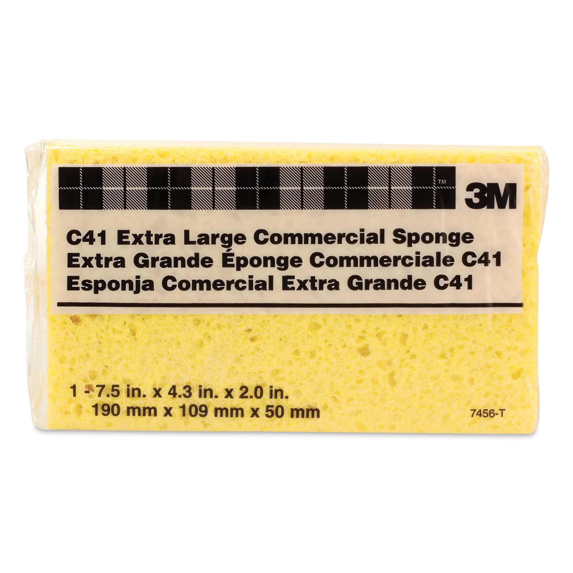 3M Commercial Sponge front of packaging