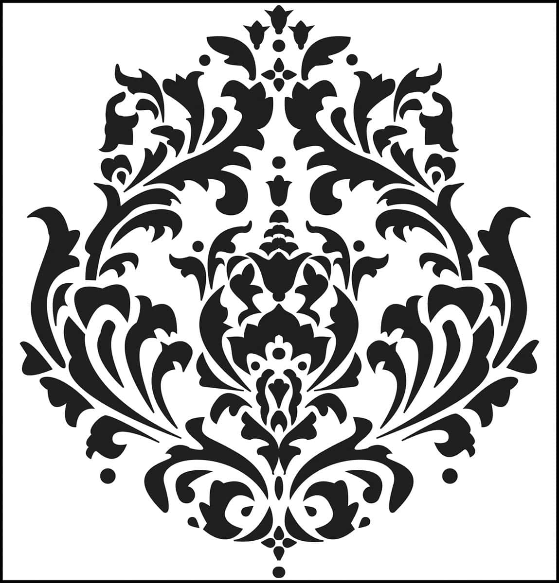 The Crafter's Workshop Stencils Brocade - Peggable
