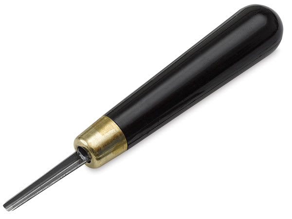 RGM Linoleum Knives -Left Angle view of Chisel 301