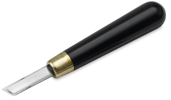 RGM Linoleum Knives -Left Angle view of Chisel 308