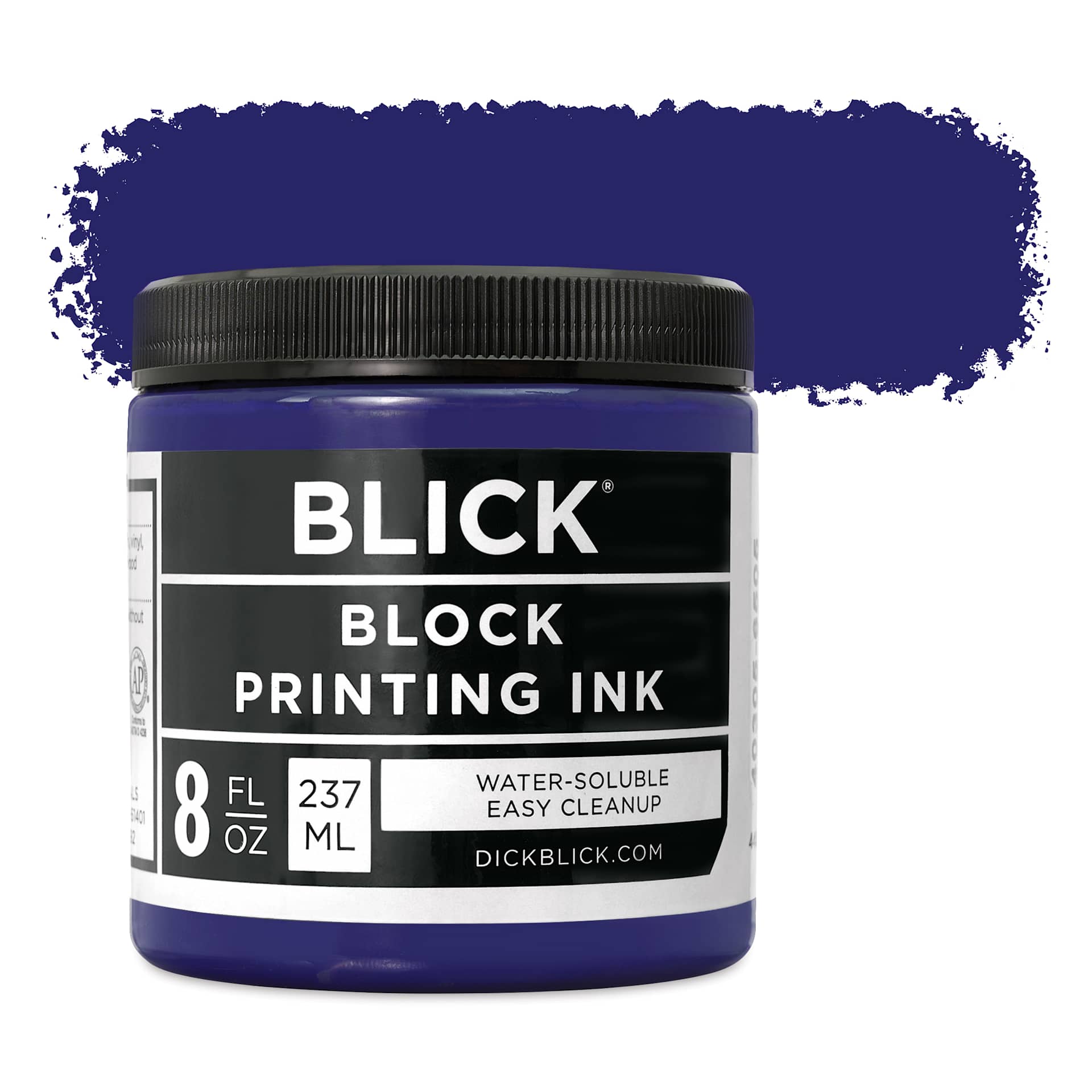 Blick Water-Soluble Block Printing Ink - Violet, 8 oz Jar