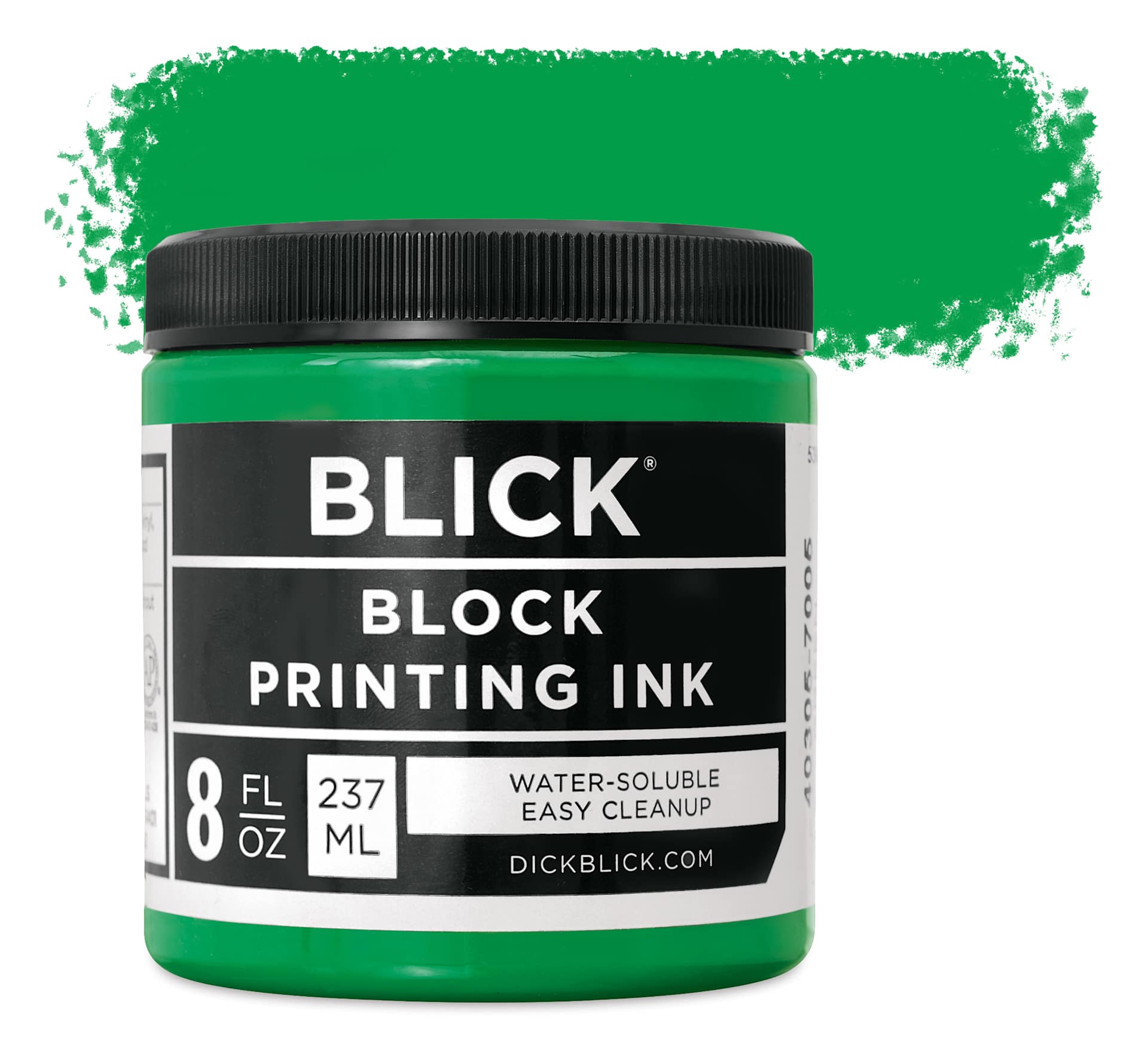 Blick Water-Soluble Block Printing Ink - Green, 8 oz Jar