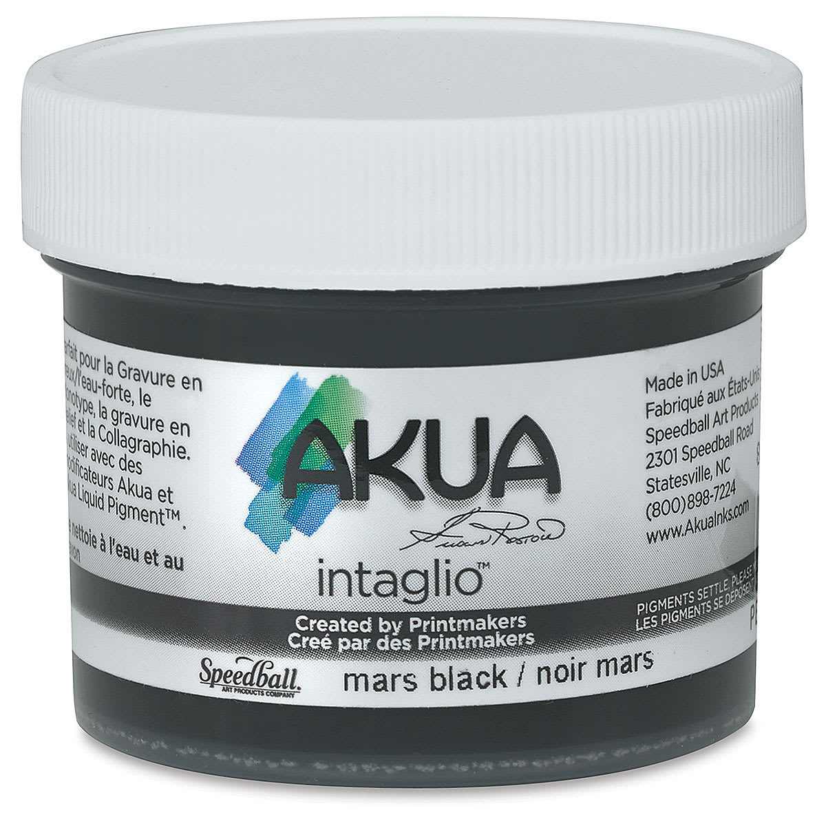 Akua Intaglio Ink - Mars Black, 59 ml