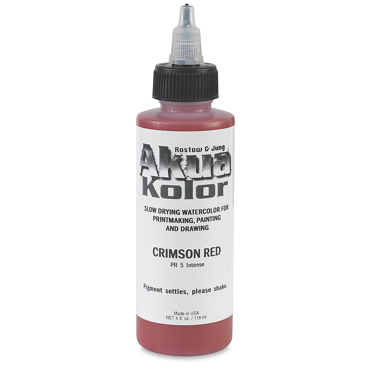 Akua Liquid Pigment - Crimson Red, 118 ml