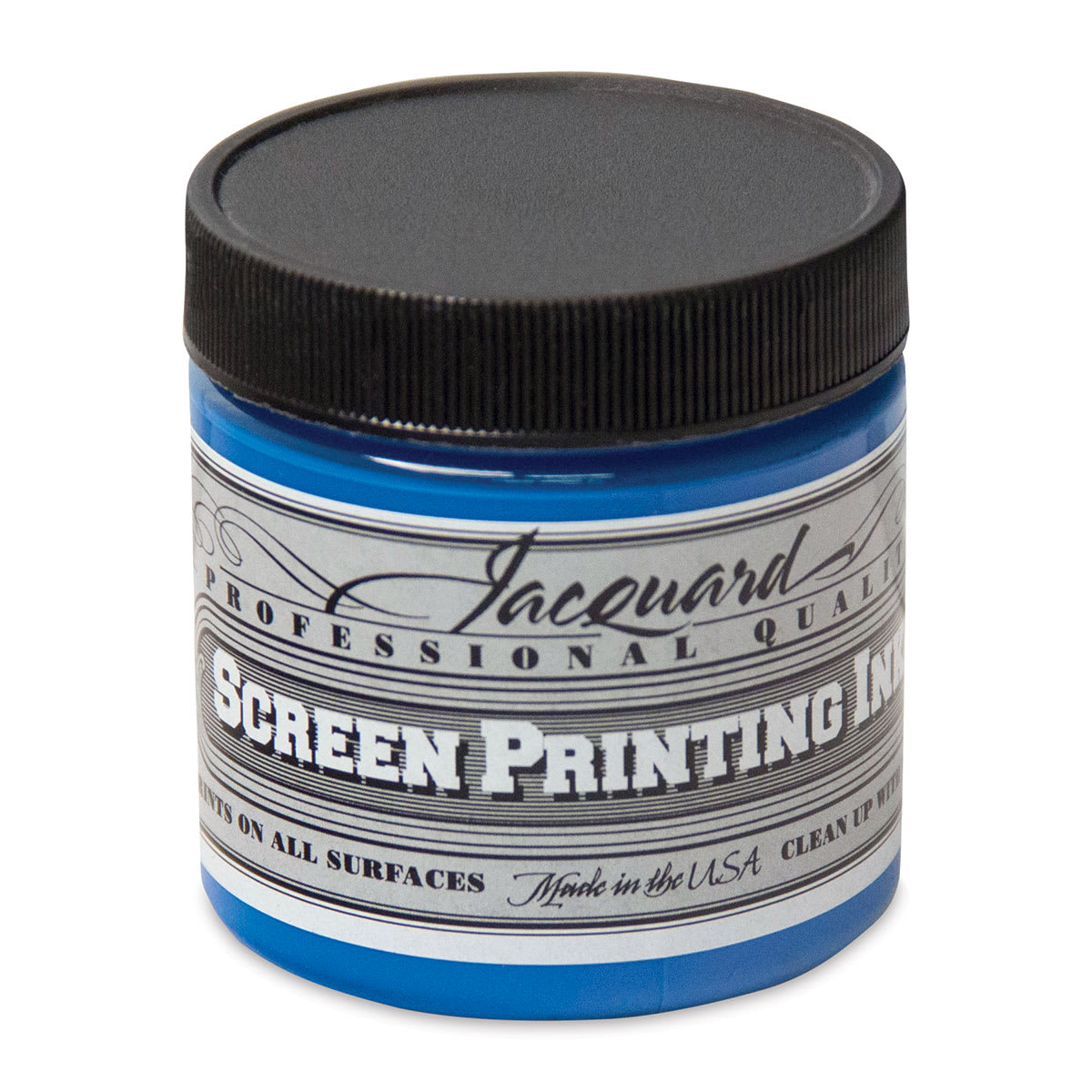 Jacquard Screen Printing Ink - Opaque Blue, 4 oz