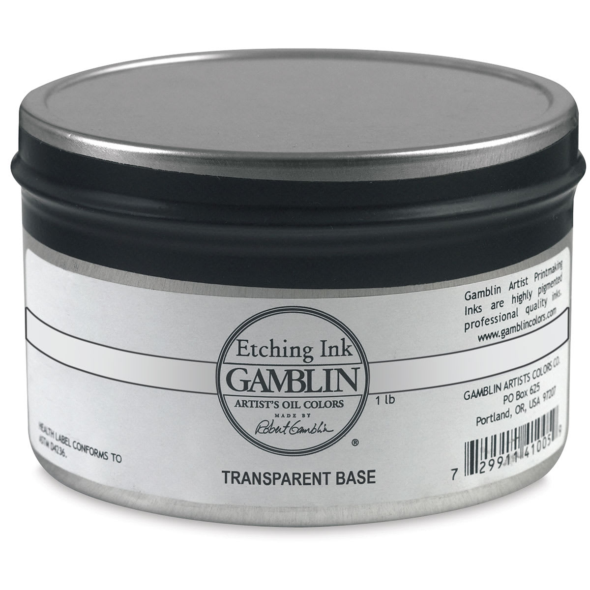 Gamblin Etching Ink Transparent Base - 1 lb