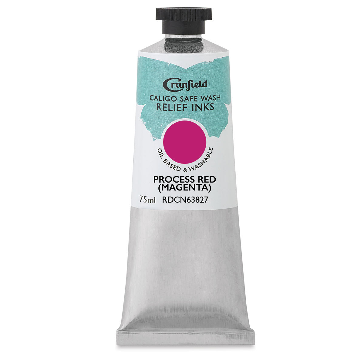 Cranfield Caligo Safe Wash Relief Ink - Process Red (Magenta), 75 ml
