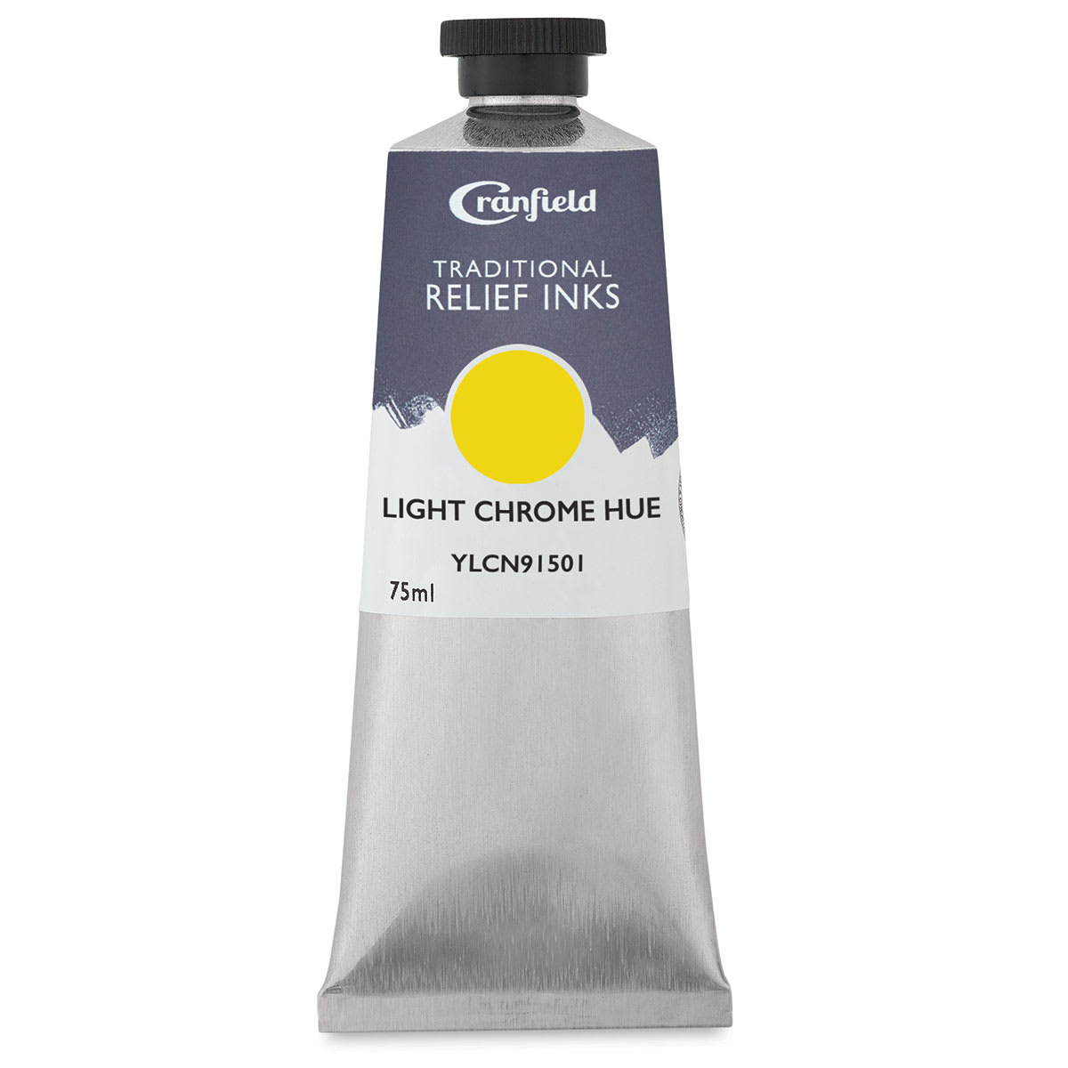 Cranfield Traditional Relief Ink - Light Chrome Yellow, 75 ml