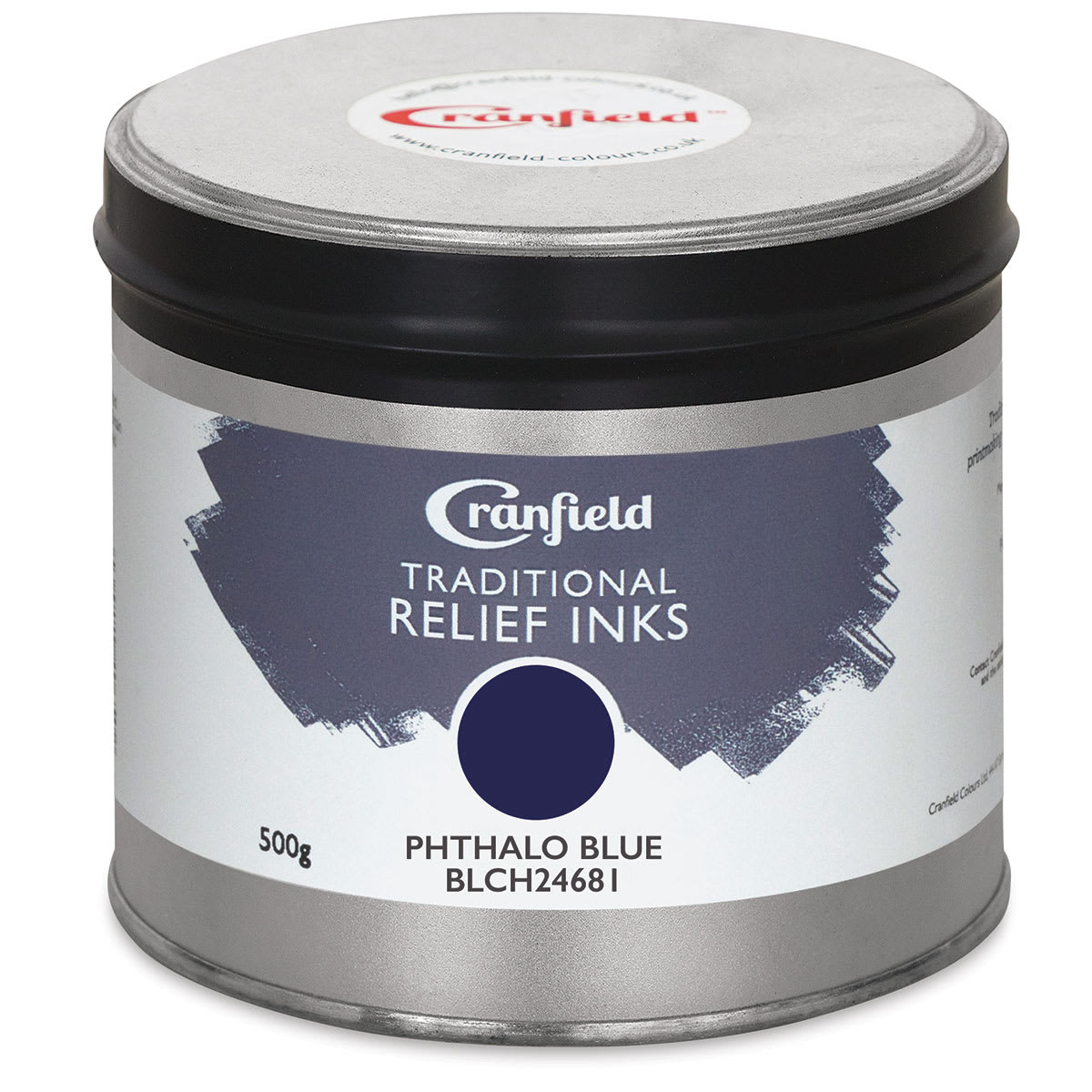 Cranfield Traditional Relief Ink - Phthalo Blue, 500 g