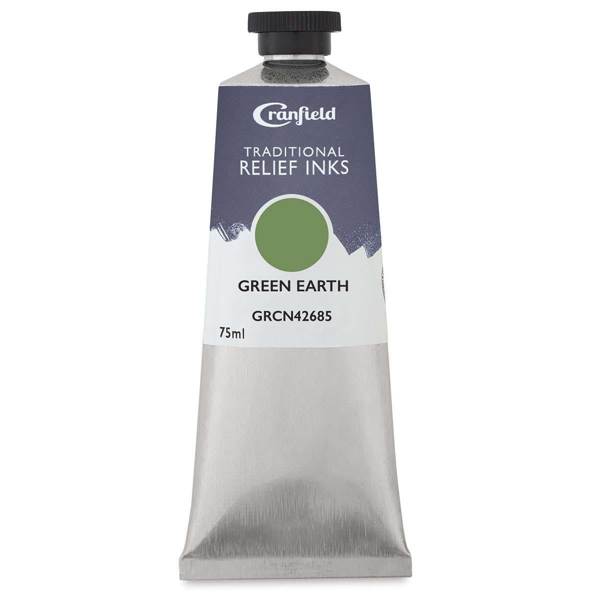 Cranfield Traditional Relief Ink - Green Earth, 75 ml