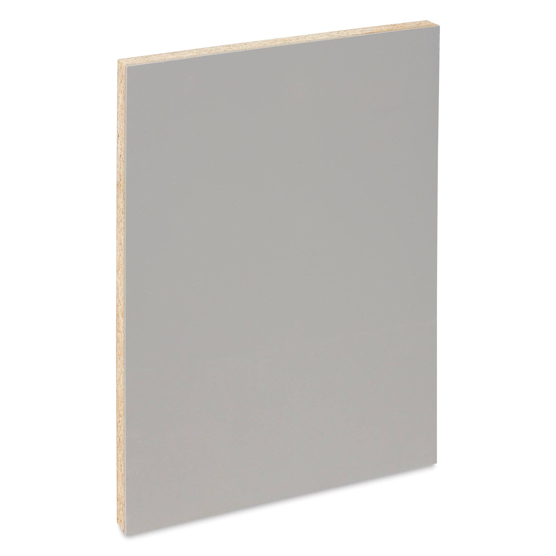 Blick Battleship Gray Linoleum - Block, 12" x 18", Mounted