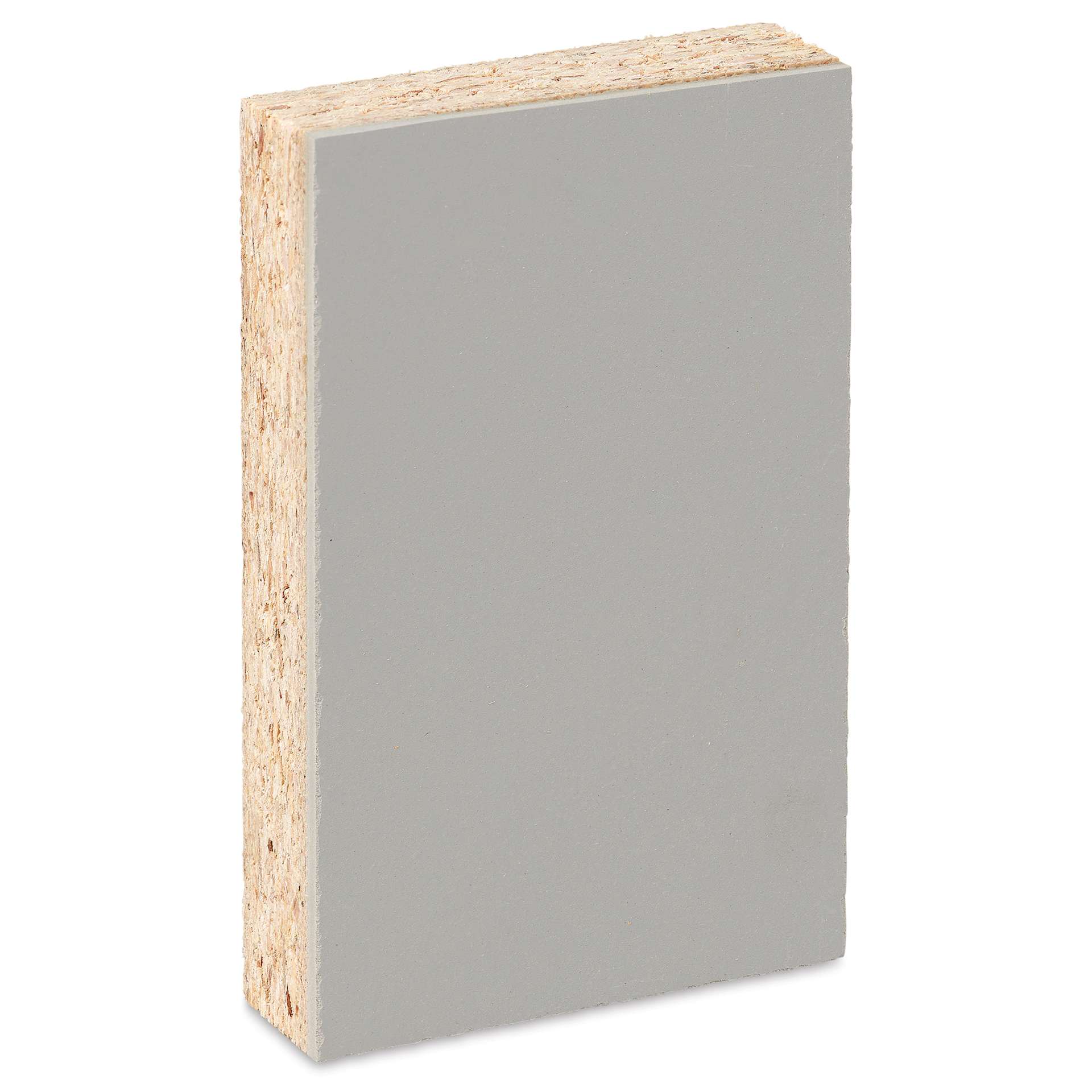 Blick Battleship Gray Linoleum - Block, 3" x 5", Mounted