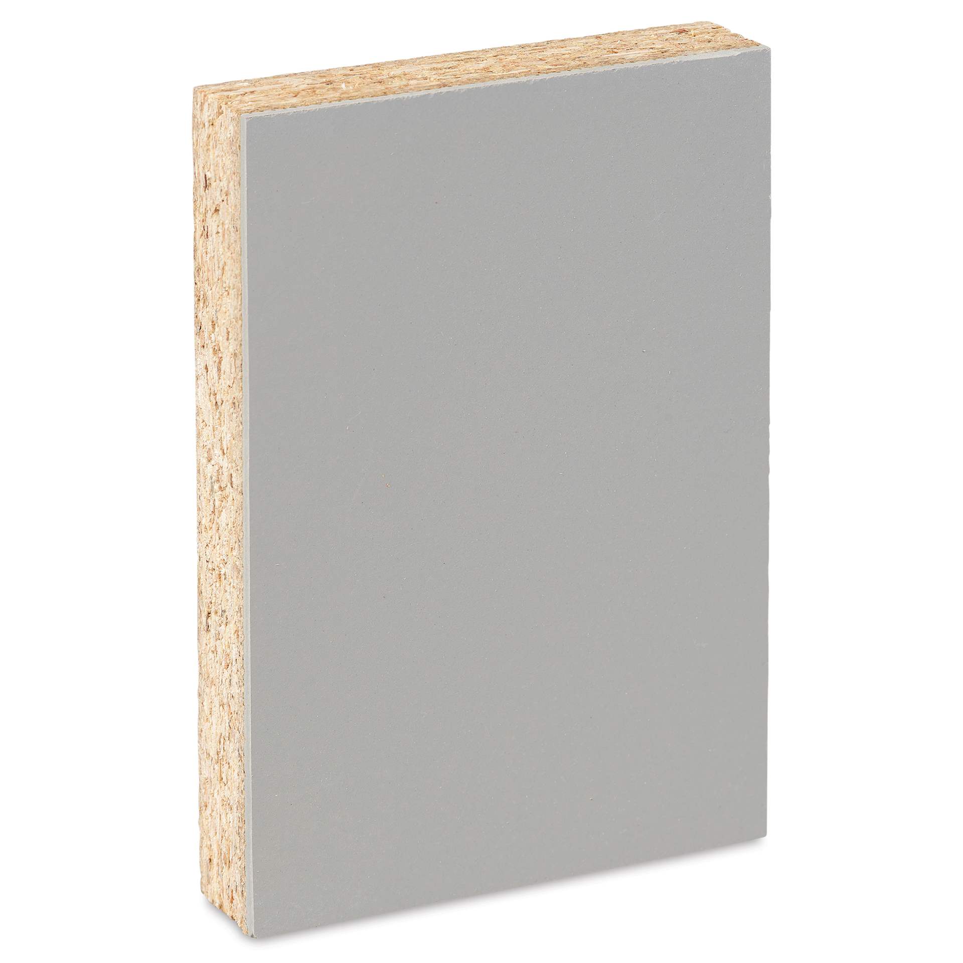 Blick Battleship Gray Linoleum - Block, 4" x 6", Mounted