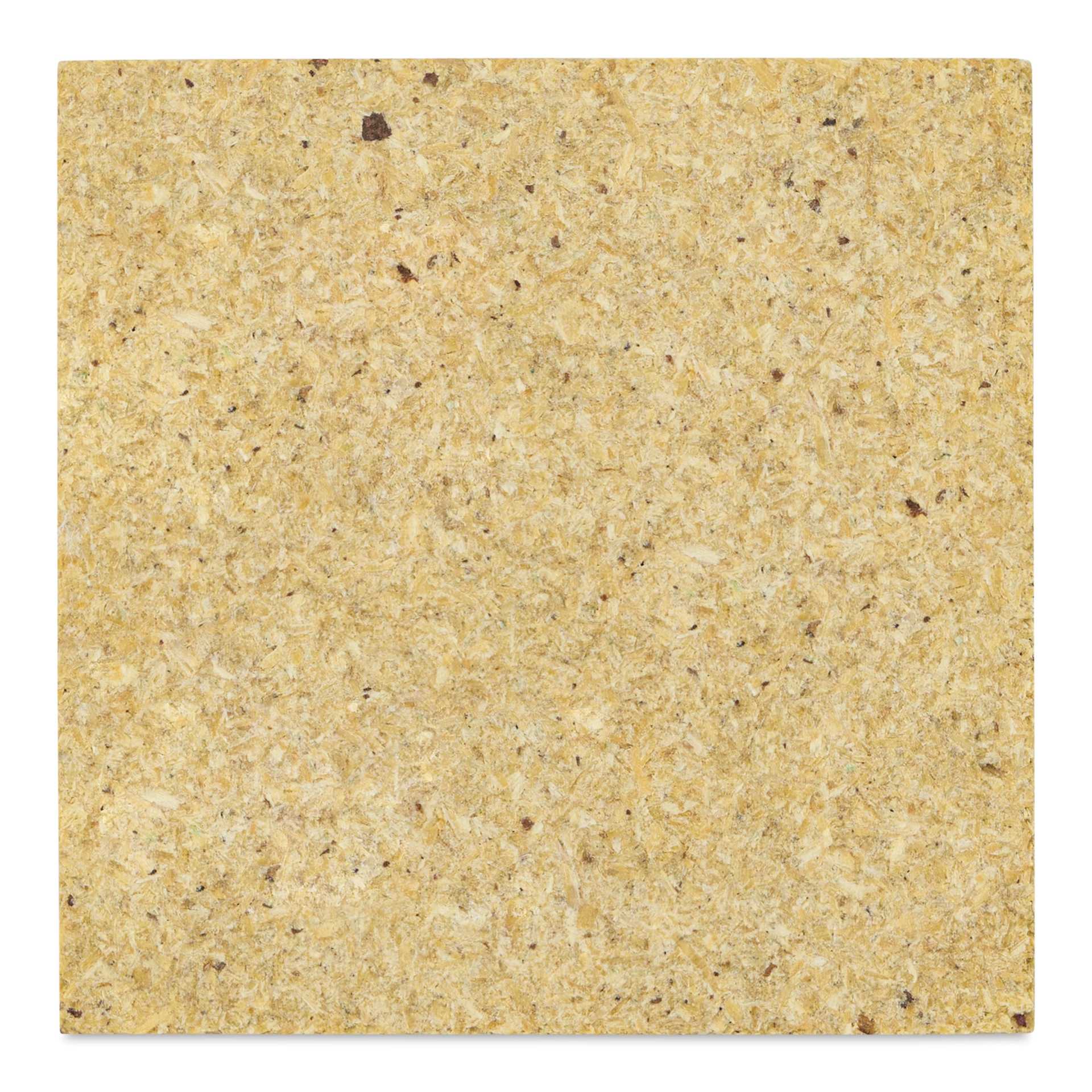 Speedball Red Baron Linoleum Block - 2" x 2", Mounted, bottom of block