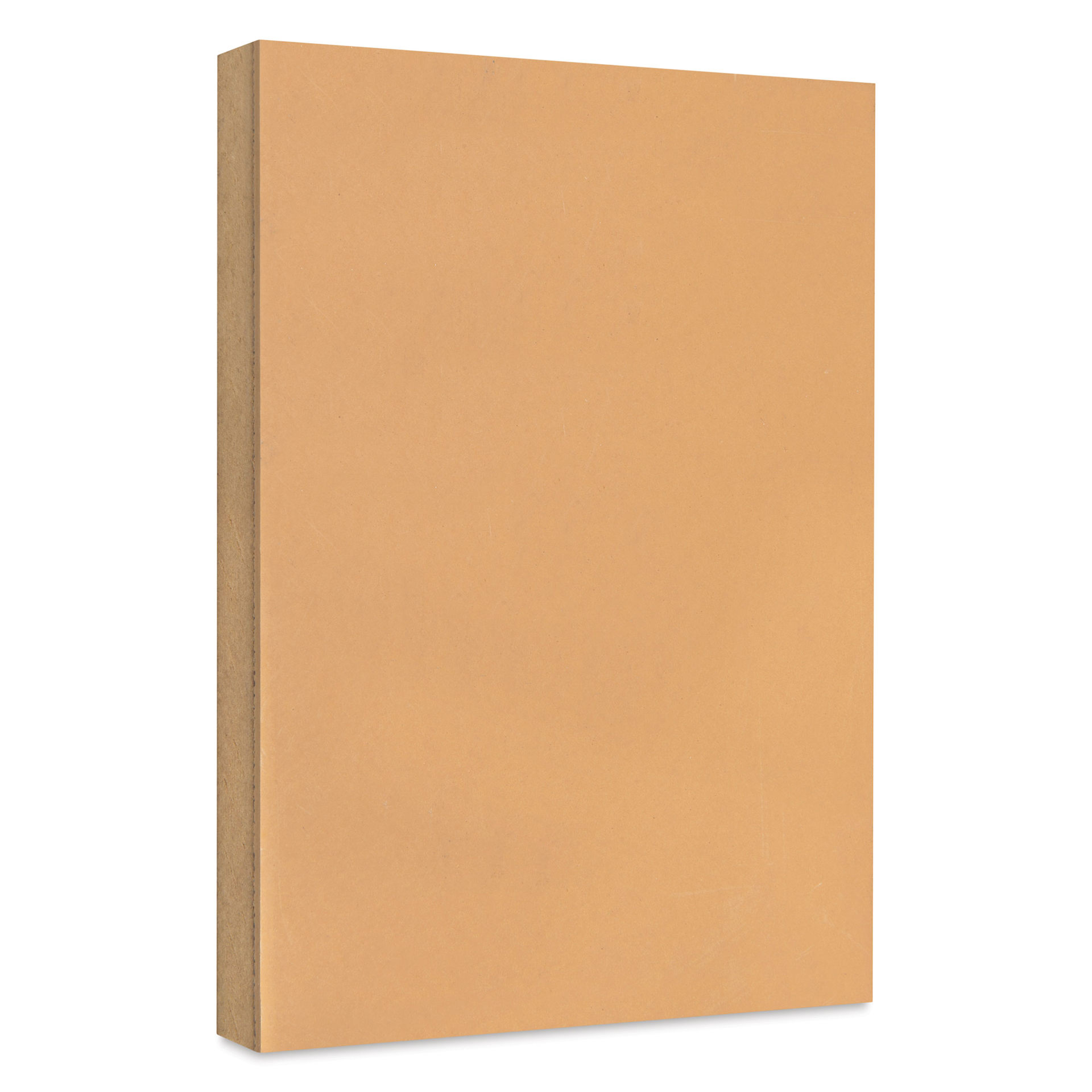 Speedball Mounted Linoleum Block - 5" x 7", front of block