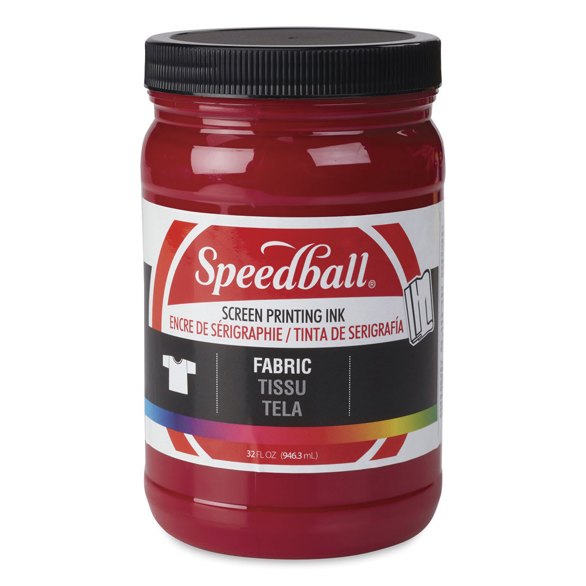 Speedball Fabric Screen Printing Ink - Process Magenta, 32 oz, Jar