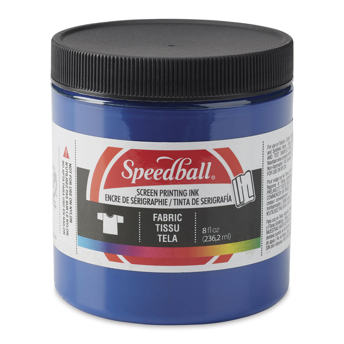 Speedball Fabric Screen Printing Ink - Process Cyan, 8 oz, Jar