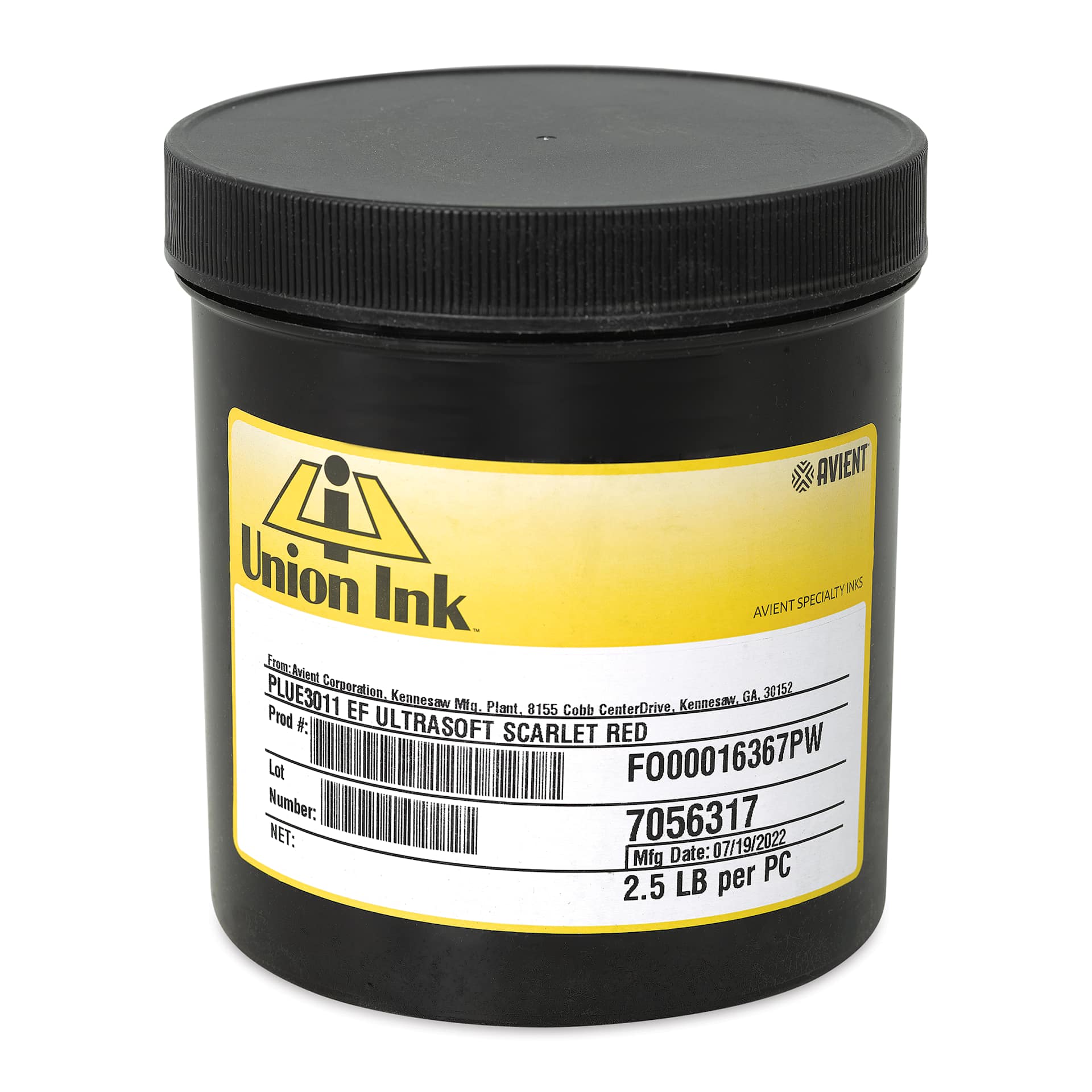 Union Ultrasoft Plastisol Liberty Series Ink - Quart, Scarlet Red