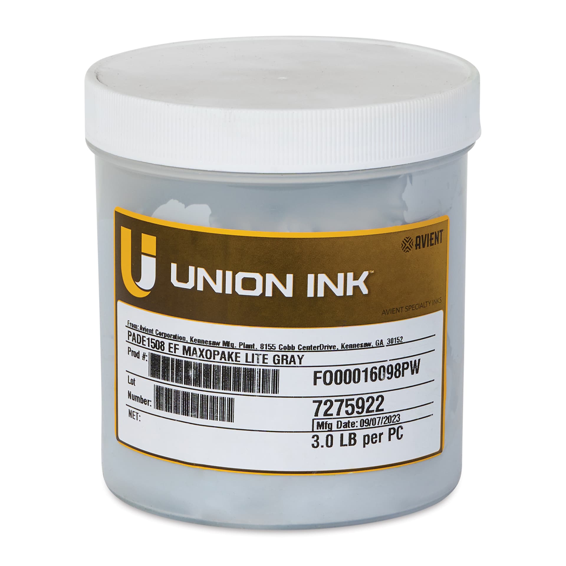 Union Maxopake Liberty Series Ink - Quart, Light Gray