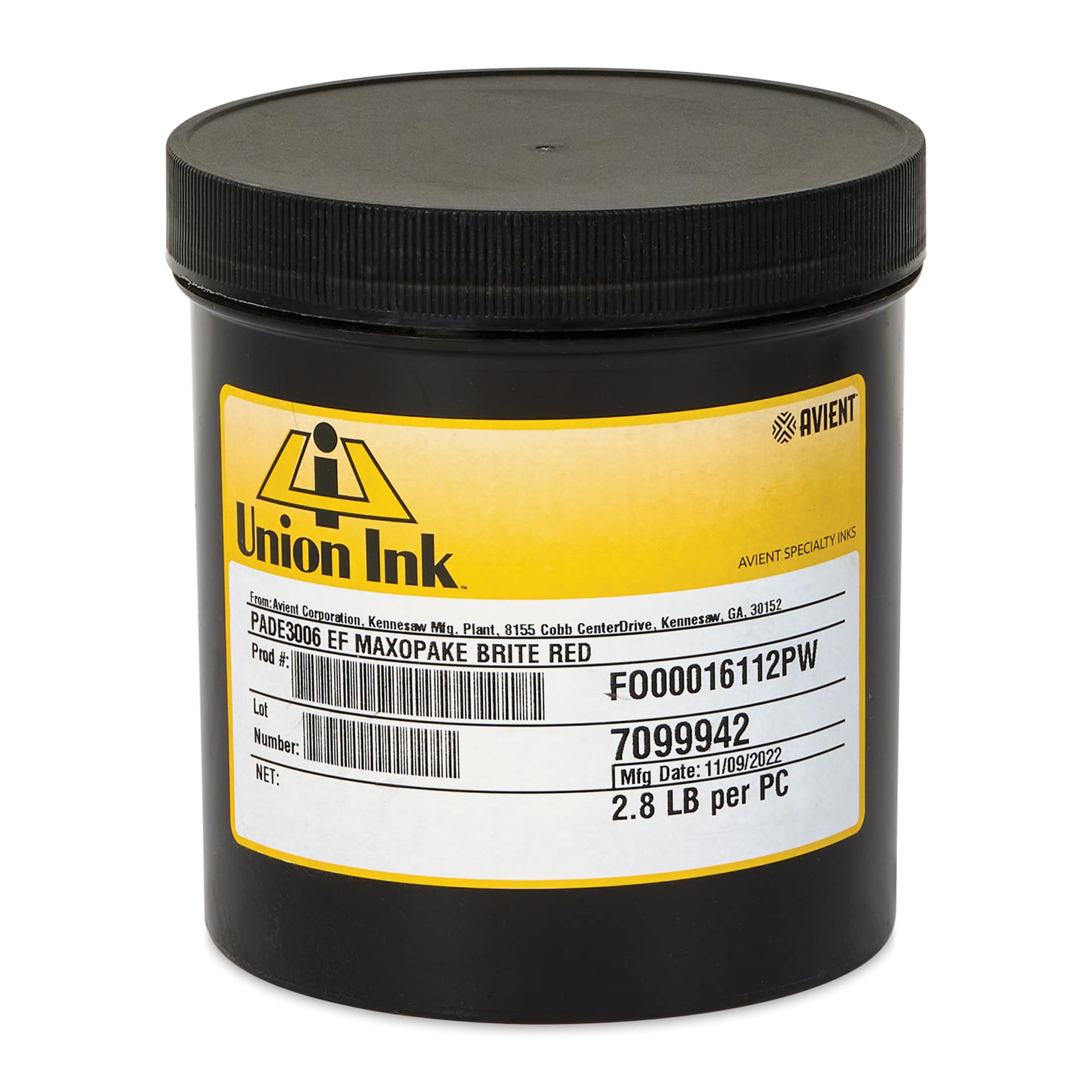 Union Maxopake Liberty Series Ink - Quart, Brite Red