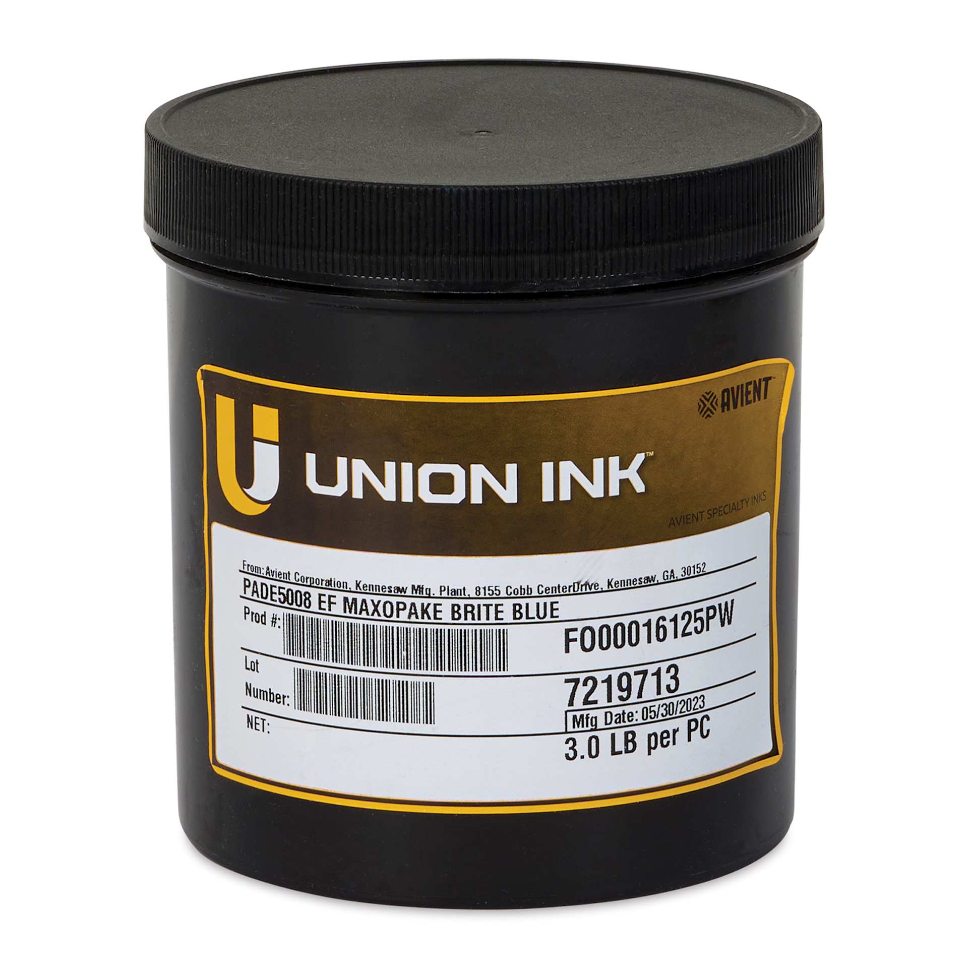 Union Maxopake Liberty Series Ink - Quart, Brite Blue