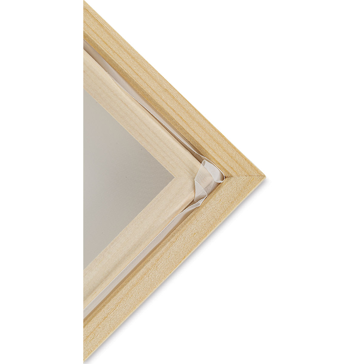 Blick Screen Printing Frame - 12" x 18", 110 Monofilament Polyester Mesh (Corner of frame)