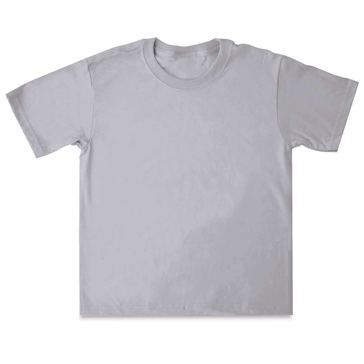 First Quality 50/50 T-Shirts, Youth Sizes - Gray Large (14-16)