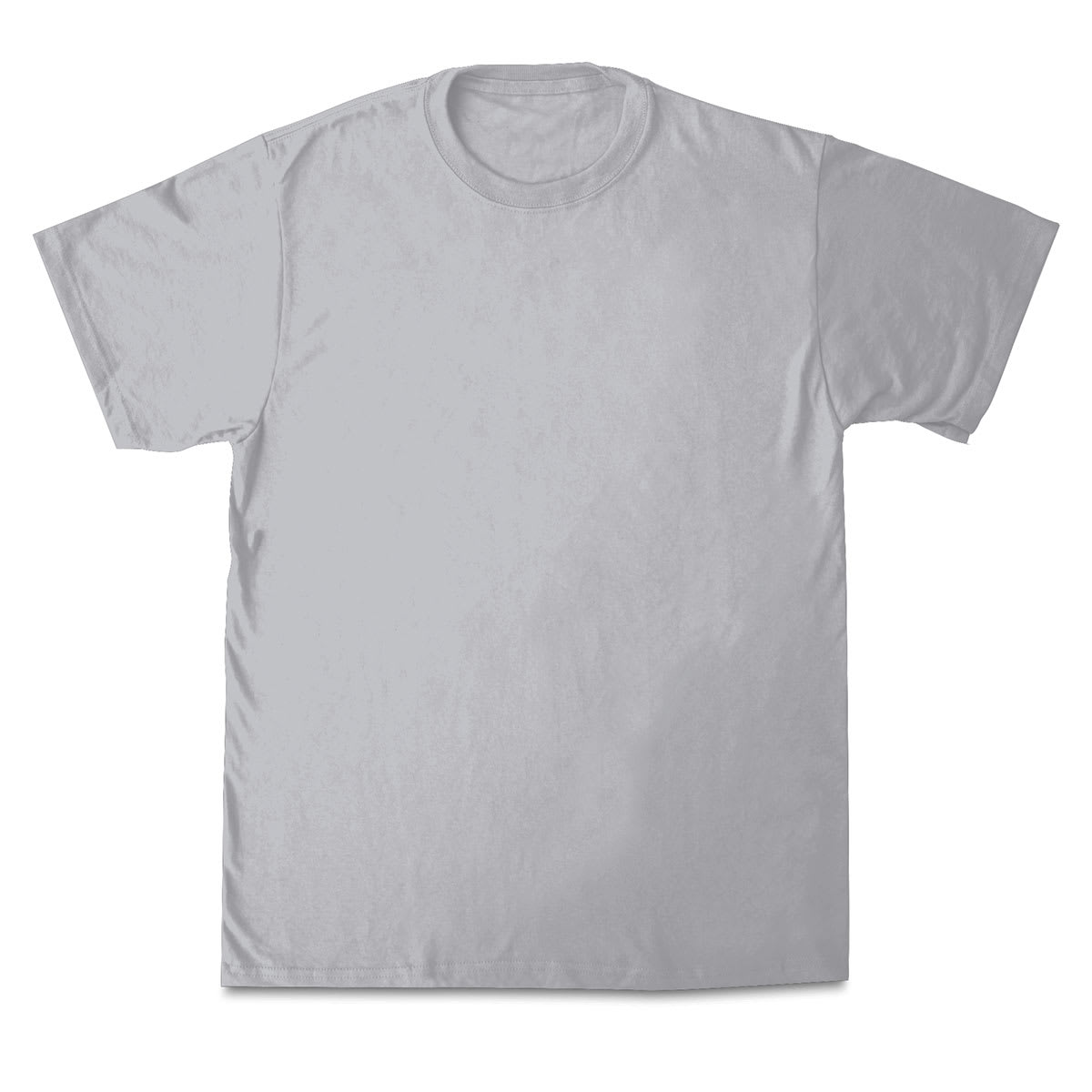 First Quality 50/50 T-Shirts, Adult Sizes - Gray Small