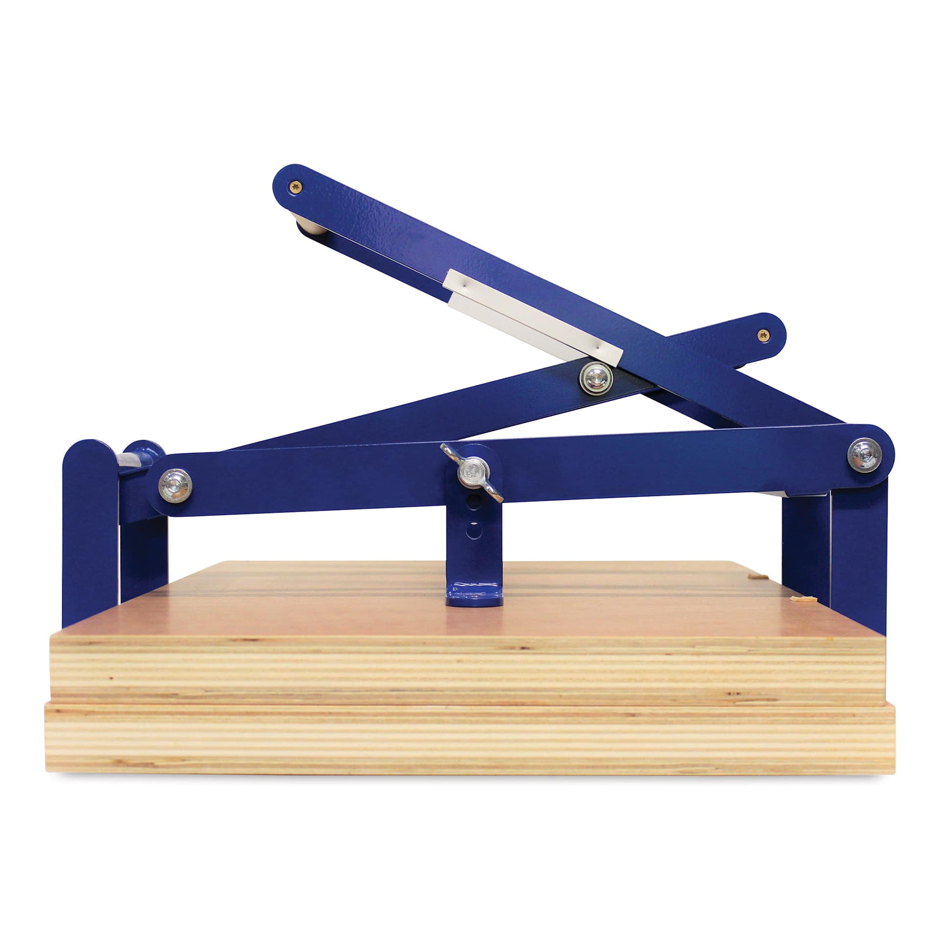 Woodzilla Hand Lino Press - Blue, 16-1/2" x 23-3/8"