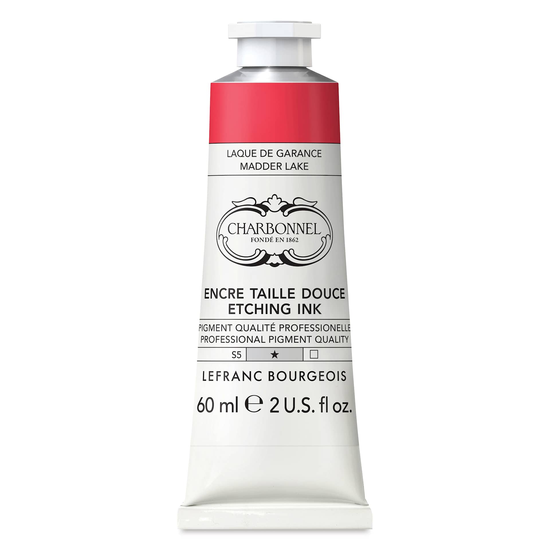 Charbonnel Etching Ink - Madder Lake, 60 ml