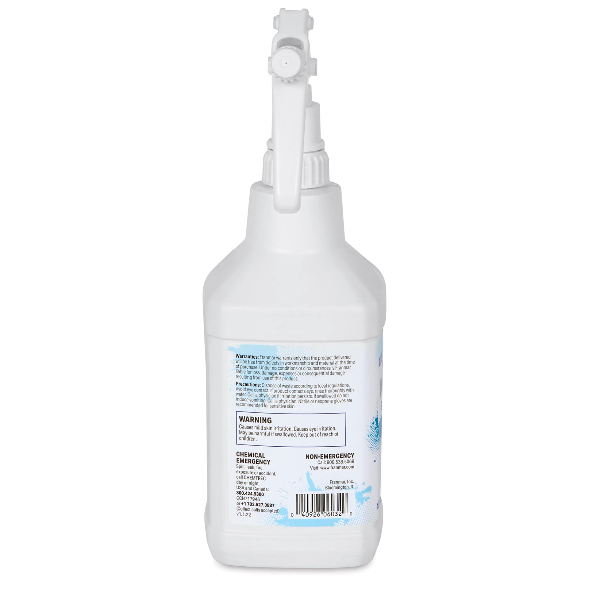 Franmar D-GREASE Screen Degreaser - Quart - back