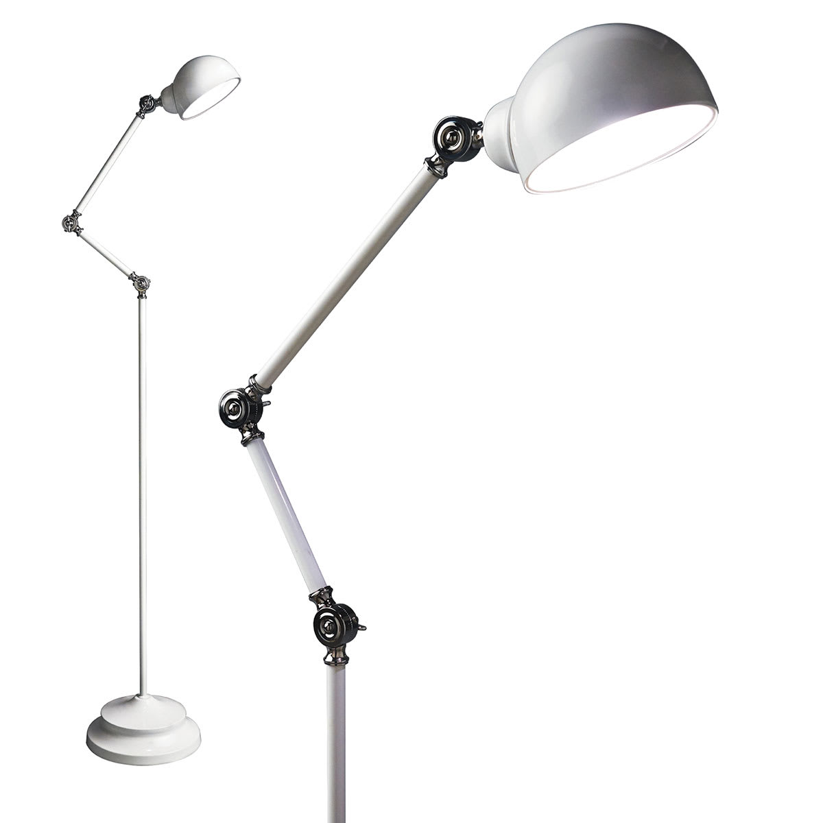 OttLite LED Revive Floor Lamps - 1 shown closeup and 1 showing full length
OttLite LED Revive Floor Lamps - 1 shown closeup and 1 showing full length
