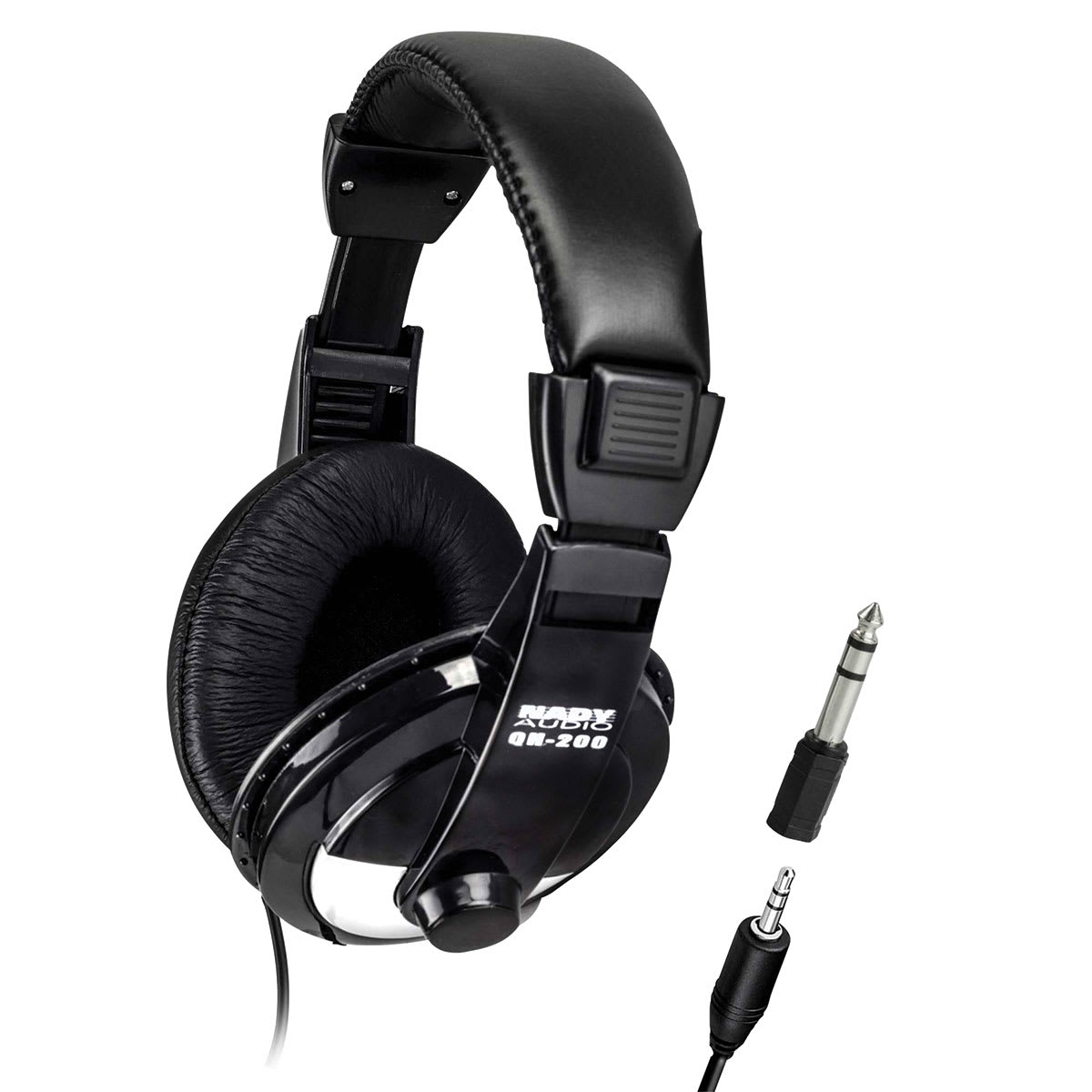 Smith-Victor Video Conferencing System (Headphones with adapter, Side view)