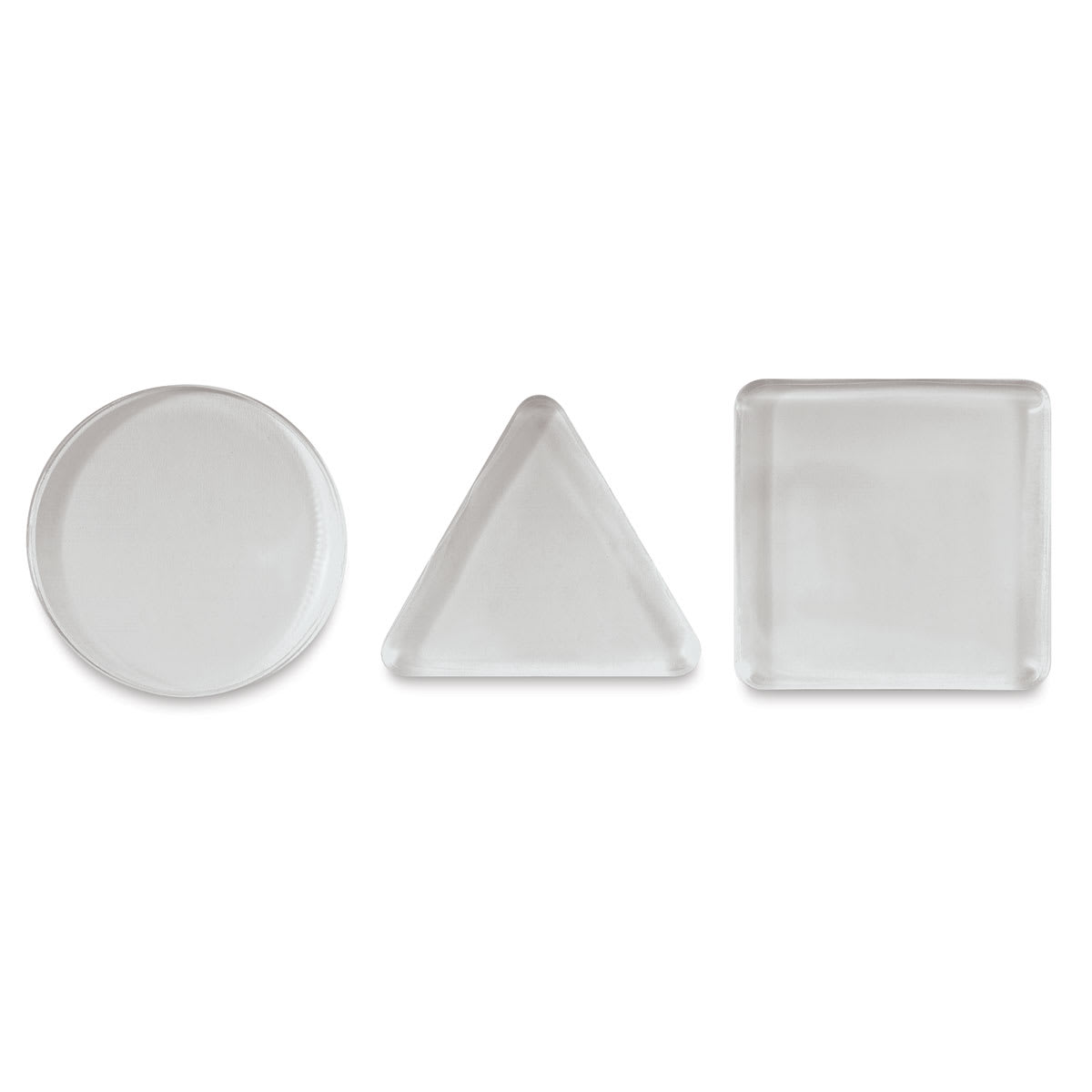 Gelli Arts Mini Gel Printing Plates - Assorted Shapes, Set of 3, plate shapes shown Gelli Arts Mini Gel Printing Plates - Assorted Shapes, Set of 3, plate shapes shown
