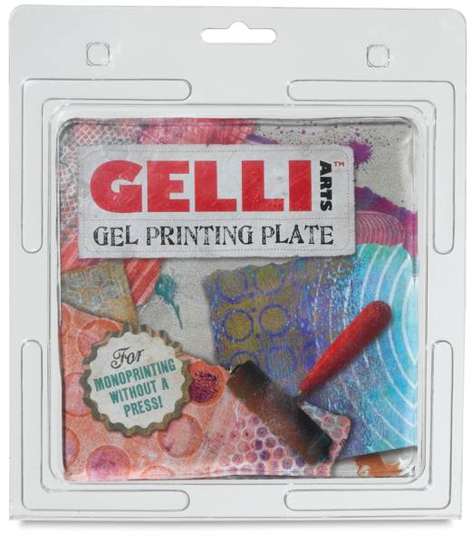 Gelli Art Gel Printing Plate-Square 6" x 6" Outside of Package Gelli Art Gel Printing Plate-Square 6" x 6" Outside of Package