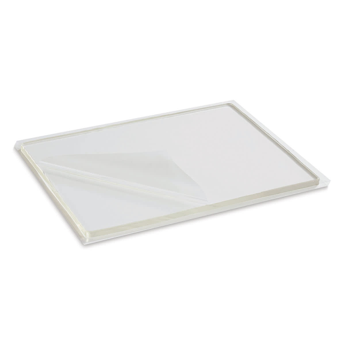 Gelli Arts Gel Printing Plate - 8" x 10" x 3/8", Rectangle, plate laid out