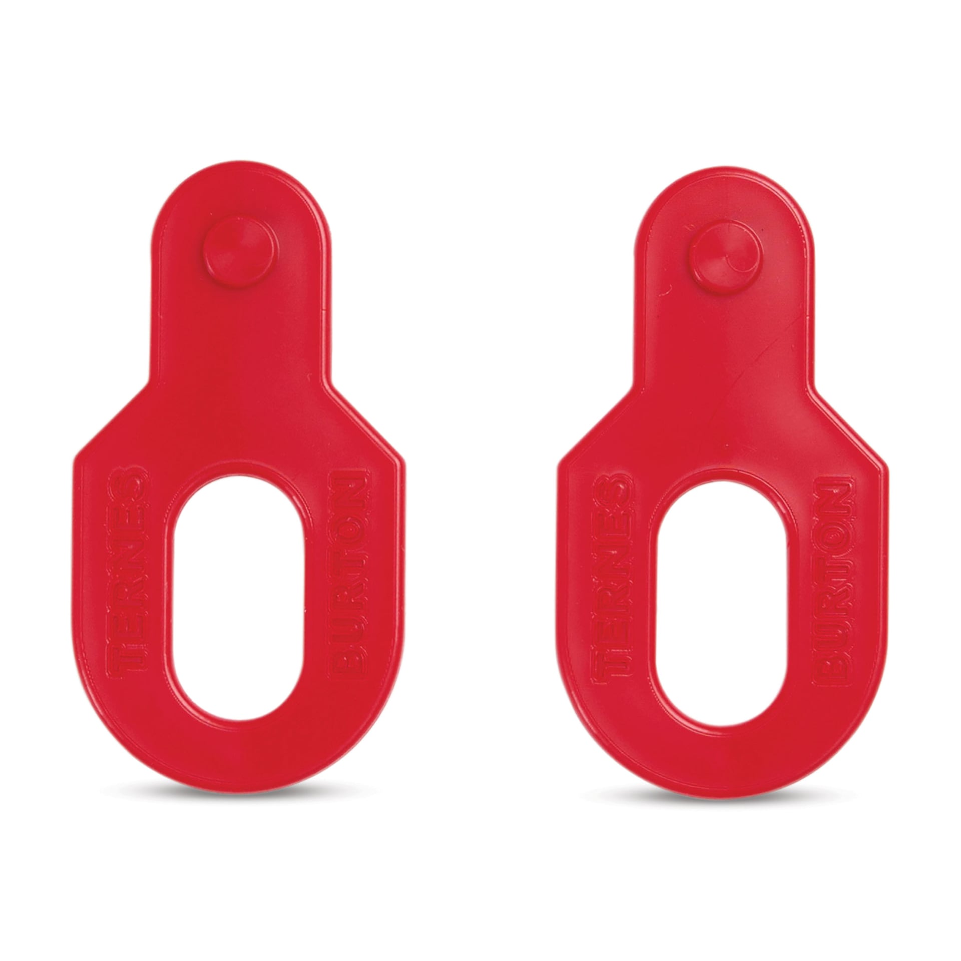 Ternes-Burton Plastic Register Pins - Red, 1/4" x 0.065", Pkg of 2