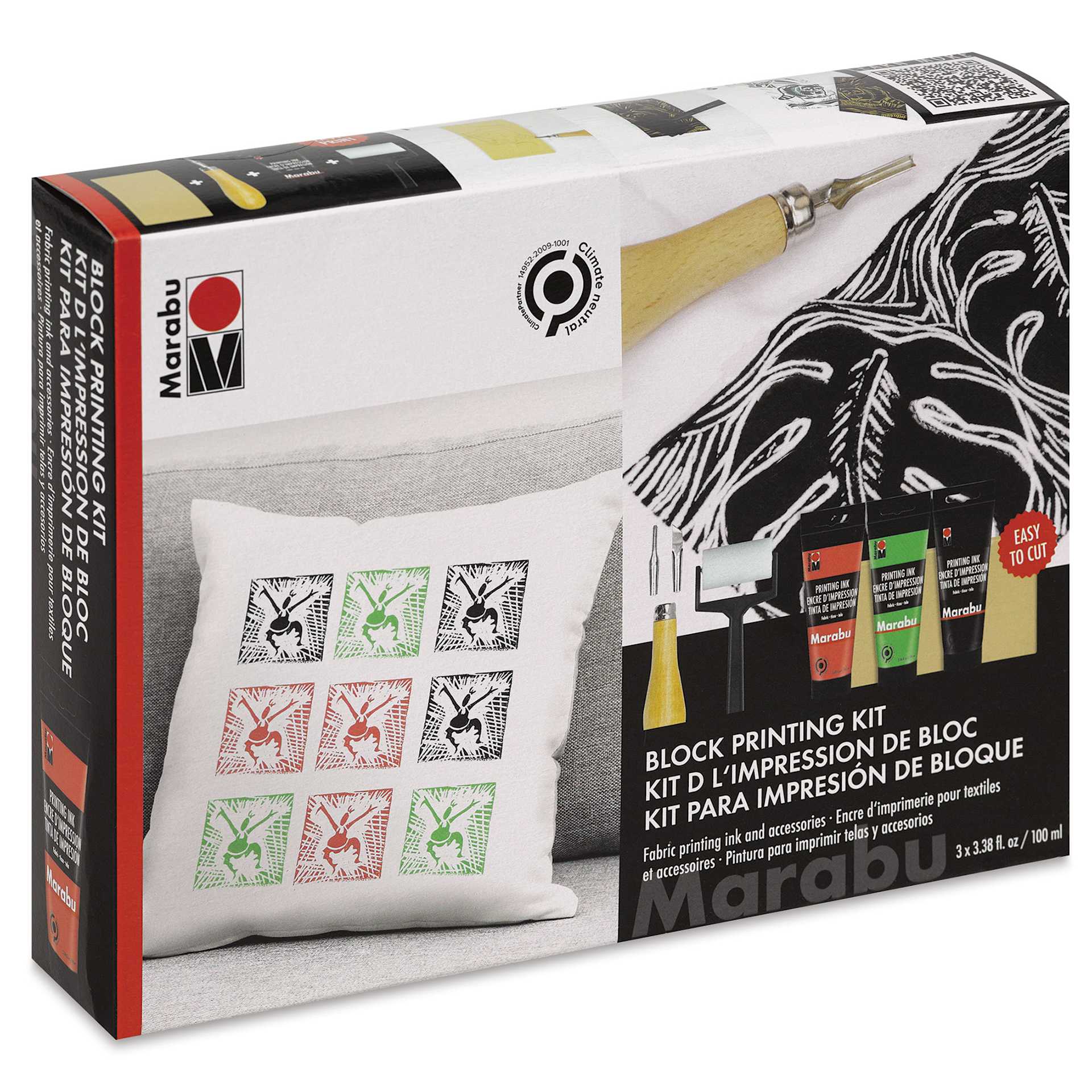 Marabu Block Printing Kit