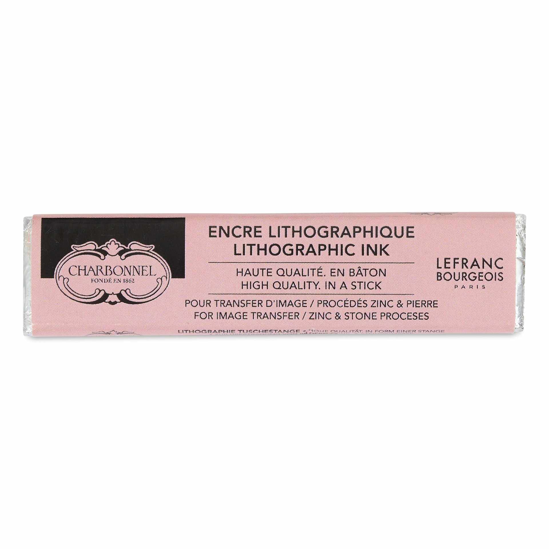 Charbonnel Lithographic Tusche Stick, front of package