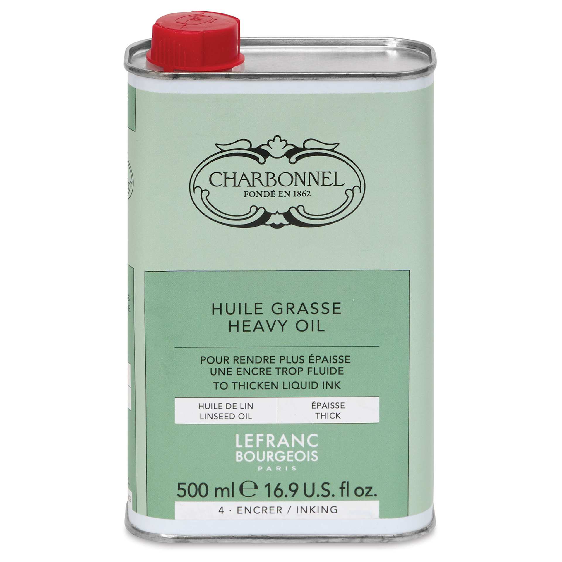 Charbonnel Fatty Etching Oil - 500 ml, front of packaging