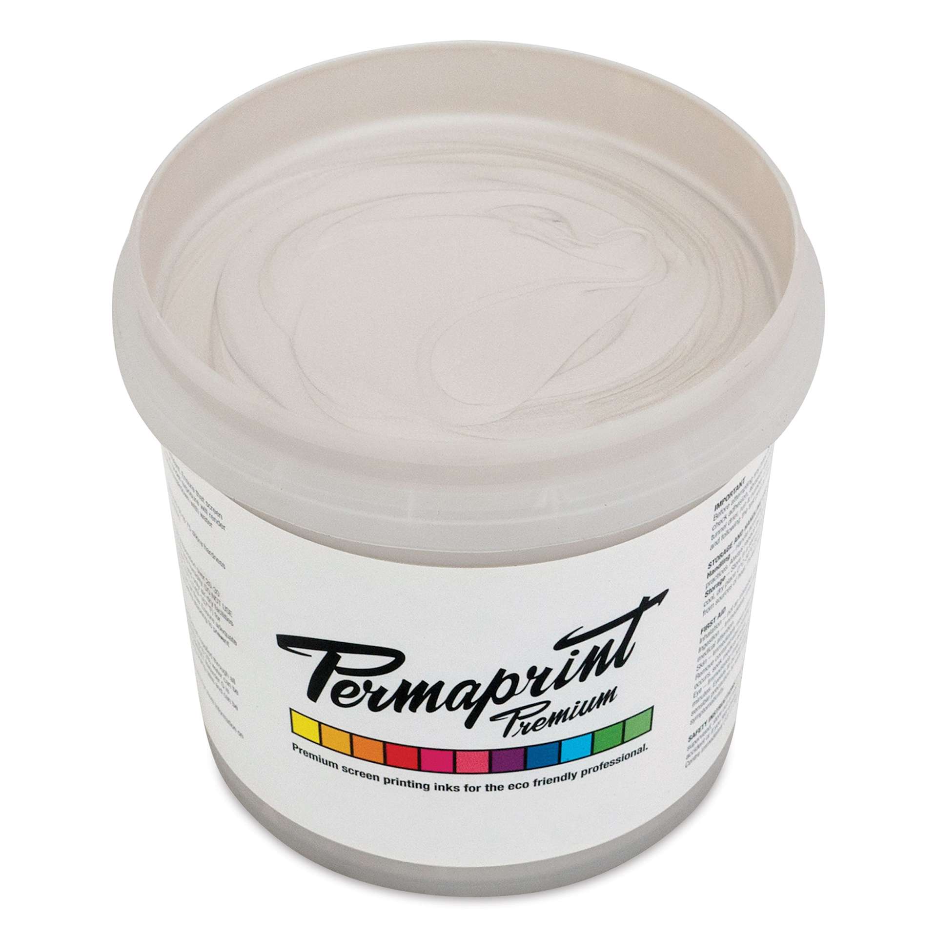 Permaprint Premium Screen Ink - Pearl White, 1 L