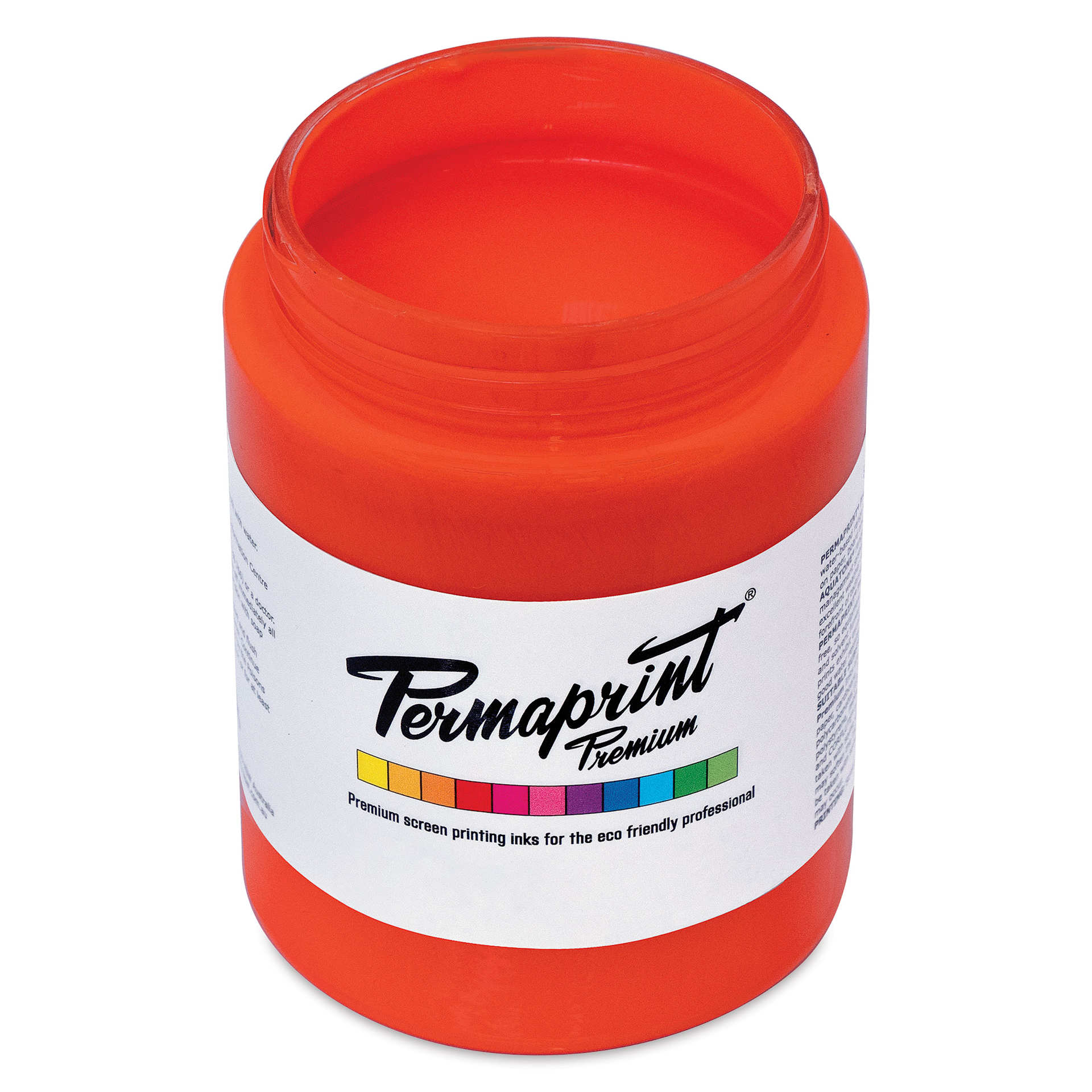 Permaprint Premium Screen Ink - Glow Orange, 300 ml