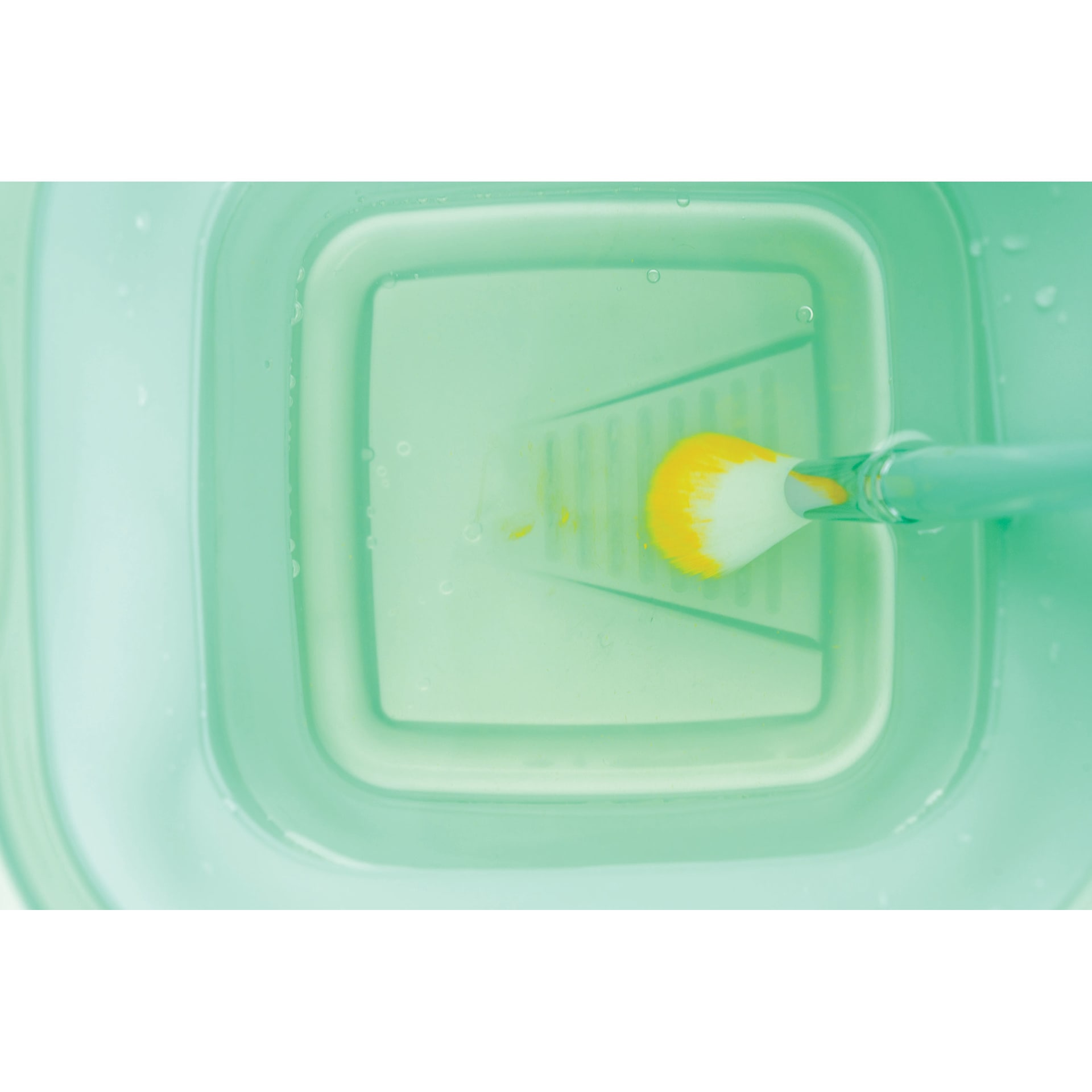 Himi Foldable Bucket - Green, 3L textured bottom
