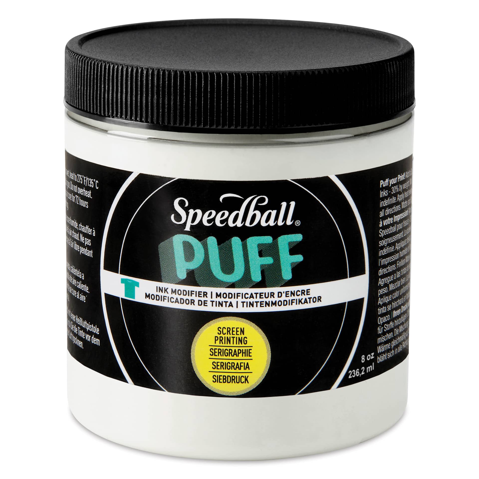 Speedball Puff Fabric Screen Printing Ink Modifier - 8 oz