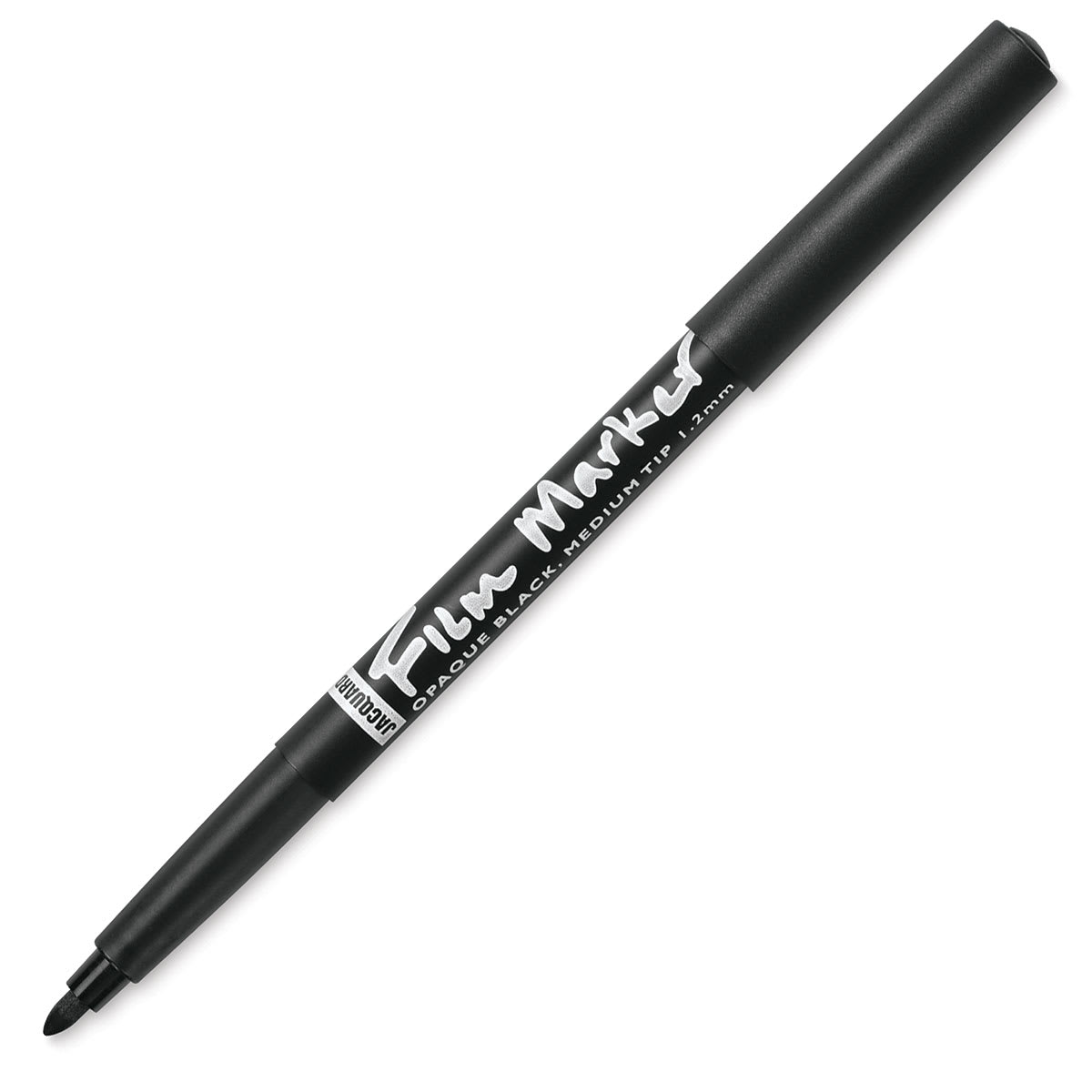 Jacquard Film Marker - Angled Black Film Marker shown open Jacquard Film Marker - Angled Black Film Marker shown open