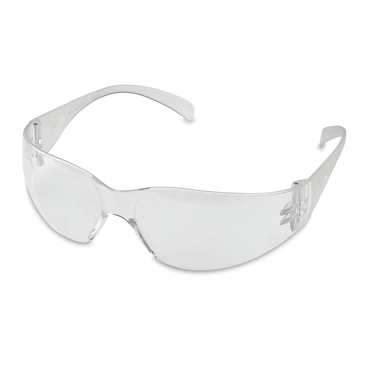 Grafix Edge Safety Glasses - Angled front view of clear Safety glasses Grafix Edge Safety Glasses - Angled front view of clear Safety glasses