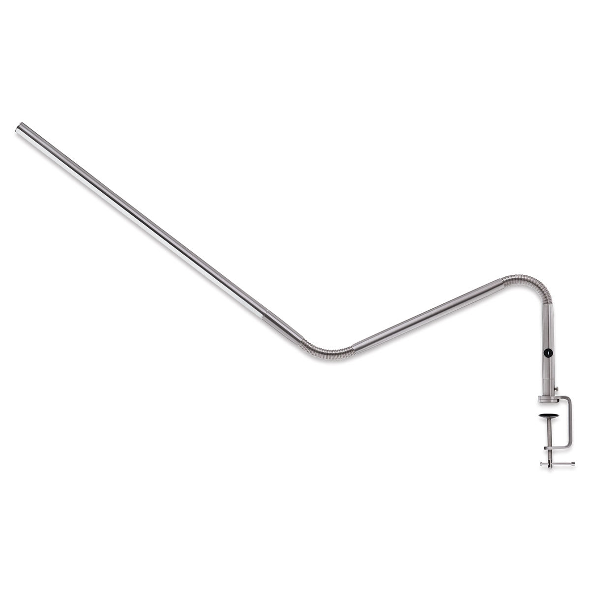 Daylight Slimline 3 LED Table Lamp - Side view with Lamp arm shown twisted at angle