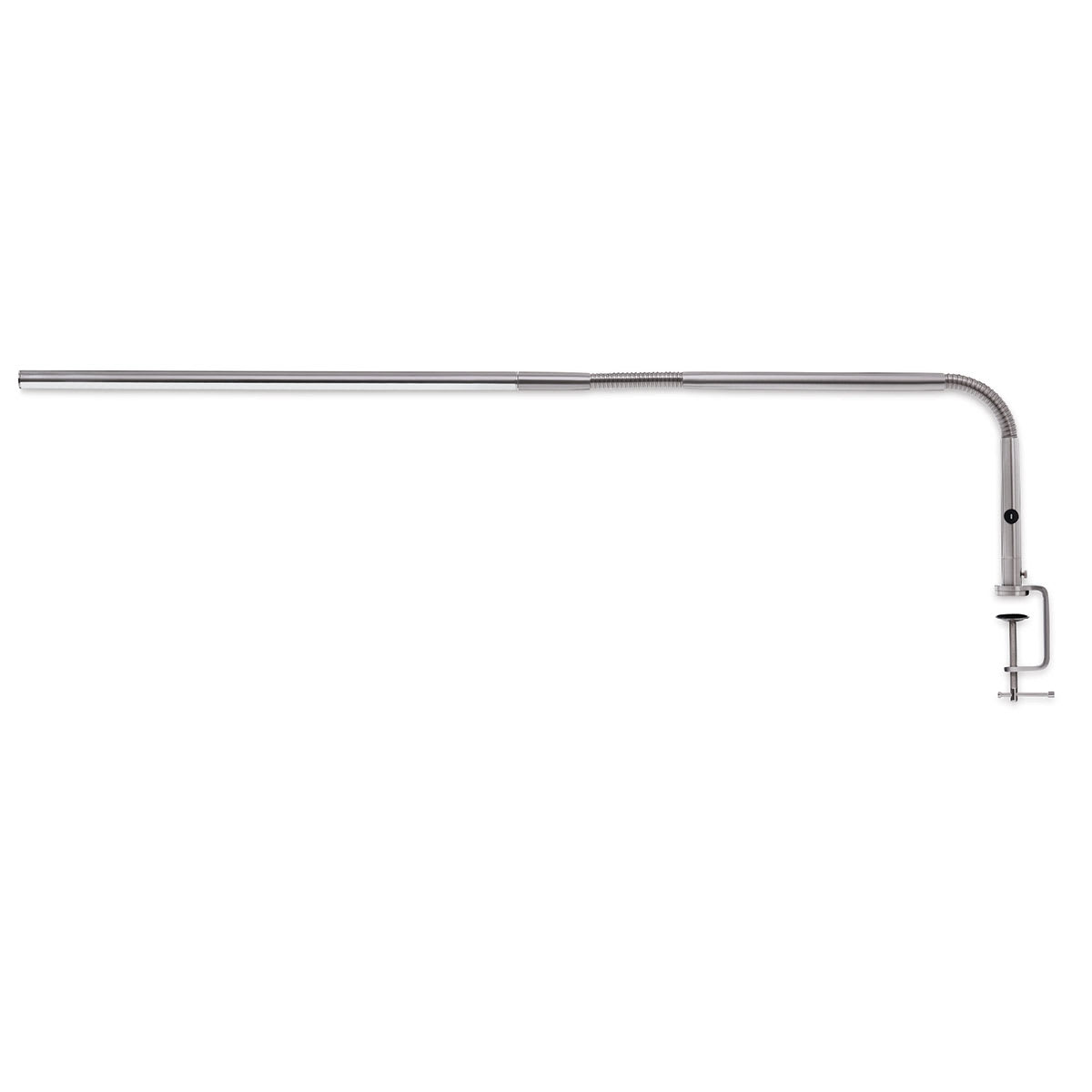 Daylight Slimline 3 LED Table Lamp - Side view with Lamp arm extended horizontally Daylight Slimline 3 LED Table Lamp - Side view with Lamp arm extended horizontally
