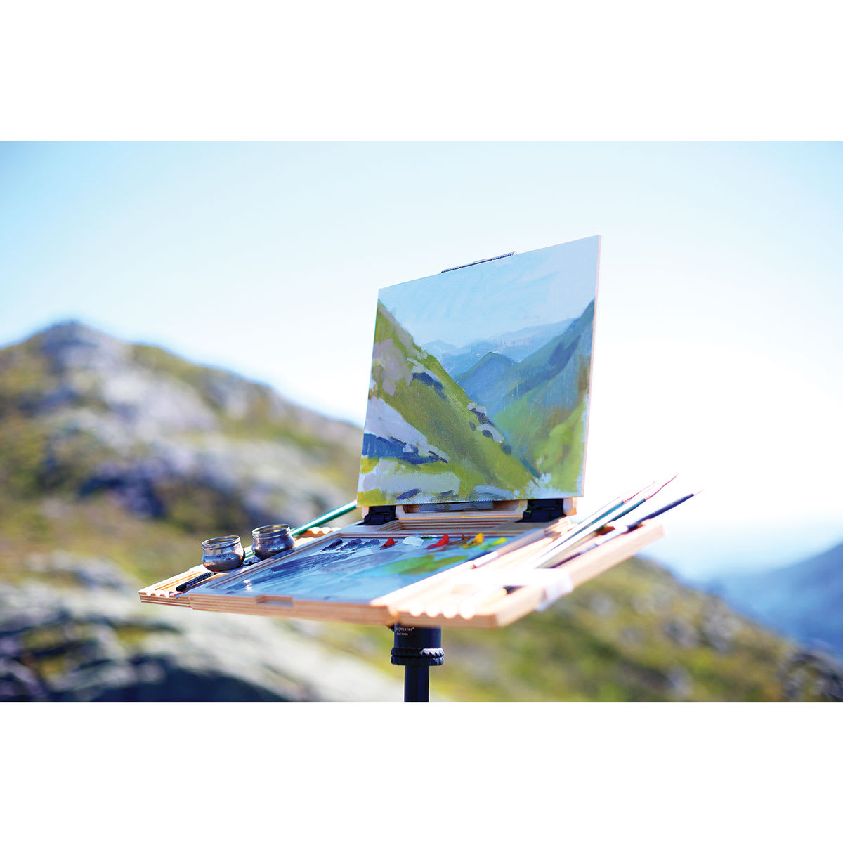 New Wave u.go Plein Air Anywhere Pochade - Example Painting New Wave u.go Plein Air Anywhere Pochade - Example Painting